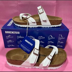 White Birkenstocks